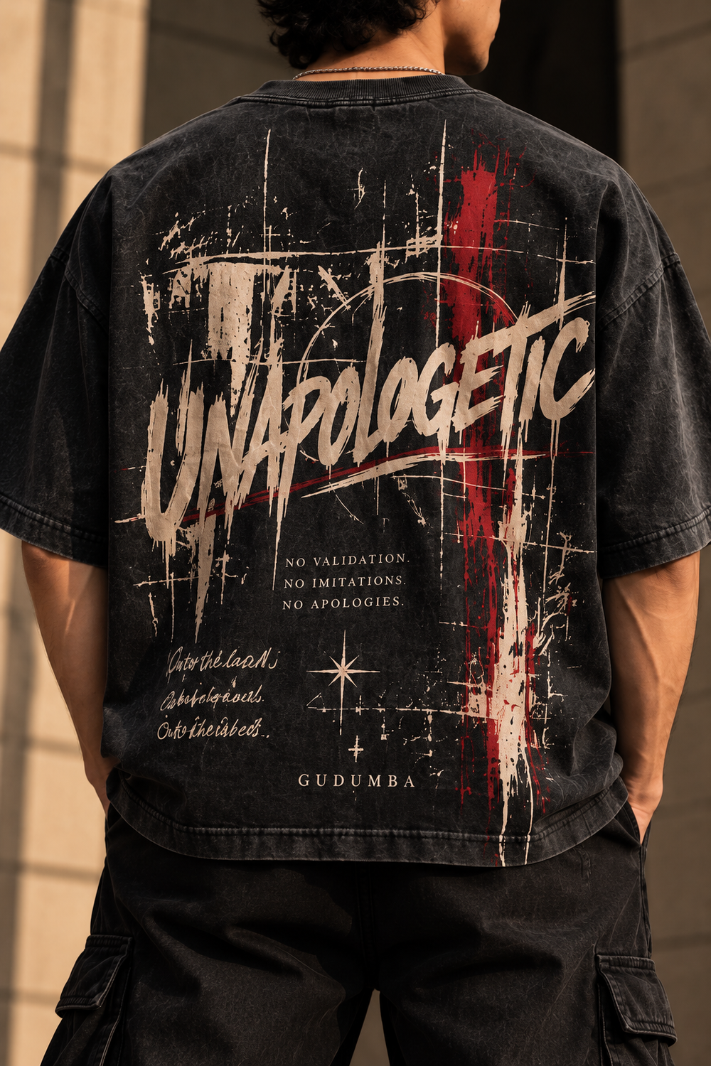 Unapologetic Oversized Graphic Tee